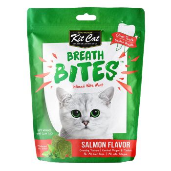 Cat Treat Kit Cat Breath Bites Salmon 60G