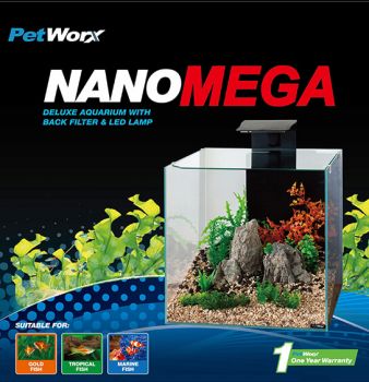 Nano Mega Aquarium 90Lt Pet Worx