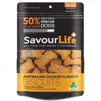 Savourlife Aus Chicken Flavour Biscuit 500G