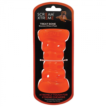 Scream Xtreme Treat Bone Loud Orange S 9Cm