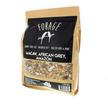 Forage Macaw & African Grey 1.75kg Bird Food Mix Millet Seed Australian Made