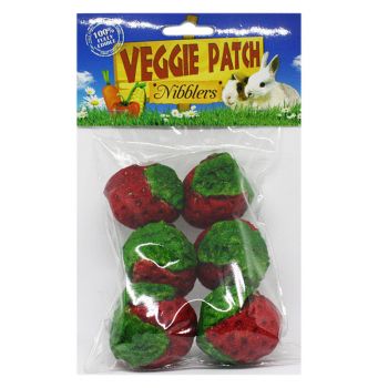 Veggie Patch Nibblers Strawberries 6Pk