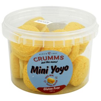 Mini Yo Yo Gluten Free 180G Crumms