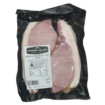 BARWON VALLEY SMALL GOODS Bacon Mid-Loin 250g
