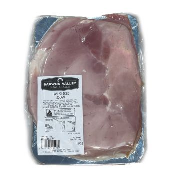 BARWON VALLEY SMALL GOODS Boneless Ham Slices 250g