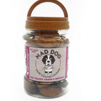Mad Dog Cookie Red Velvet 400G Wagalot Healthy Dog Treats