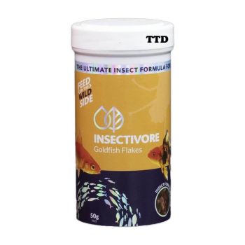Insectivore Goldfish Flake Food 50G