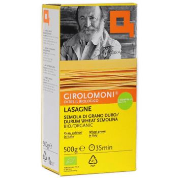Girolomoni Durum Wheat Semolina Lasagne 500G