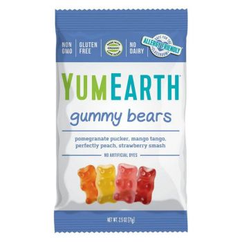 Yum Earth Gummy Bears 71G 