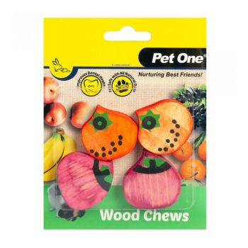 Wood Chew Small Animal Sml 4Pk Kongs