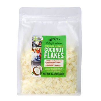 Chef'S Choice Organic Coconut Flakes 120G