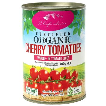 Chef'S Choice Organic Cherry Tomatoes 400G