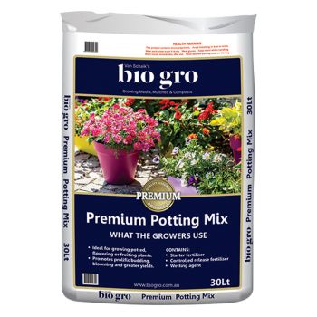 Premium Potting Mix 30Lt Bio Gro