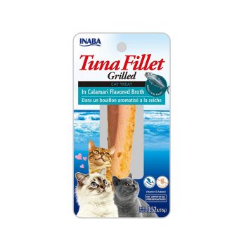 Cat Treat Tuna Fillet In Calamari Broth 15G
