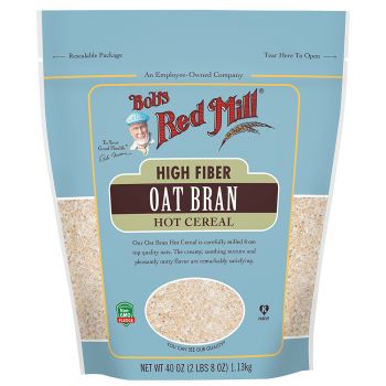 Bob's Red Mill Organic High Fiber Oat Bran Cereal 510G