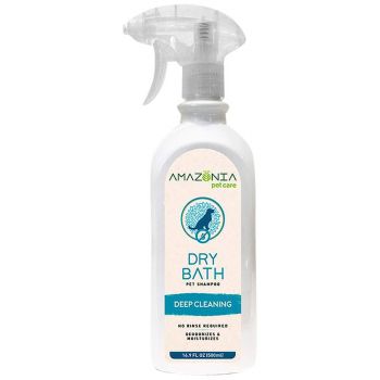 Amazonia Dry Bath Shampoo Deep Cleaning 500Ml
