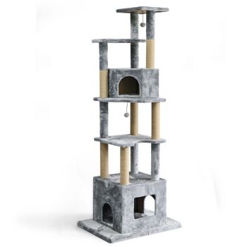 Furkidz Twin Cat Home with Multiple Platforms - Giant
