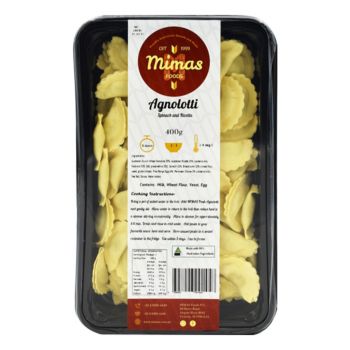 Mimas Spinach & Ricotta Agnolotti Heat & Eat 500g
