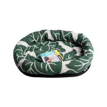 PET ONE Bed Small Animal Round Tropical Leaf