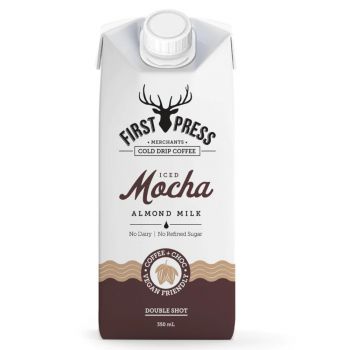 FIRST PRESS Almond Milk Iced Coffee Mocha 350ml