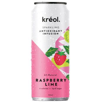 KRÉOL Raspberry & Lime Drink 330ml