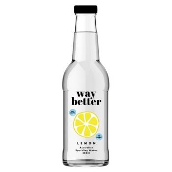 WAY BETTER Lemon Sparkling Water 330ml