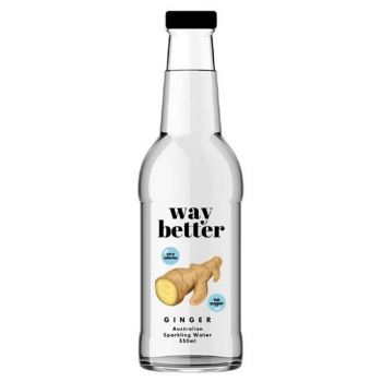 WAY BETTER Ginger Sparkling Water 330ml