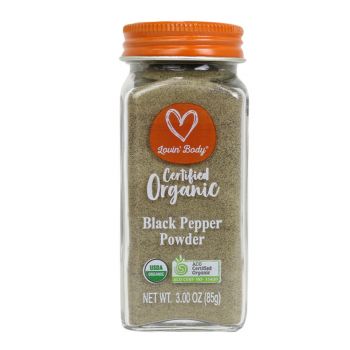 Lovin' Body Organic Black Pepper Powder 85G