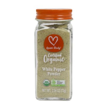 Lovin' Body Organic White Pepper Powder 72G