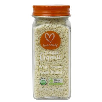 Lovin' Body Organic White Sesame Seeds Hulled 65G