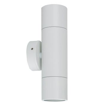 Havit Lighting - Tivah Pillar Light White Tri-Colour Up & Down Wall Pillar Light - MR16