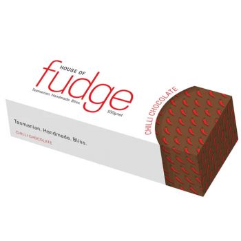 HOUSE OF FUDGE Chilli Chocolate Fudge 100g