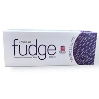 HOUSE OF FUDGE Chocolate Lavender Fudge 100g