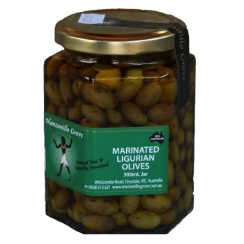 MANZANILLO GROVE Luguian Olives Jar 300ml