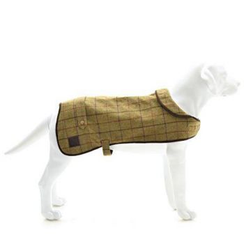 Dog Coat Tweed 922/Chocolate Xs