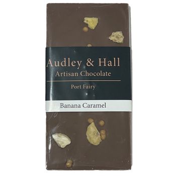 AUDLEY & HALL Banana Caramel Chocolate 100g
