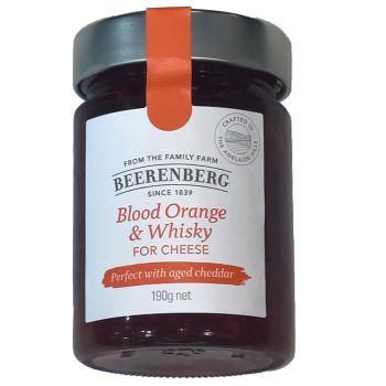 BEERENBERG Blood Orange & Whiskey Jam for Cheese 190g