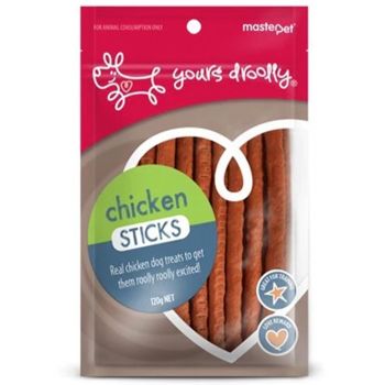 YOURS DROOLLY Chicken Sticks Dog Treat 120g