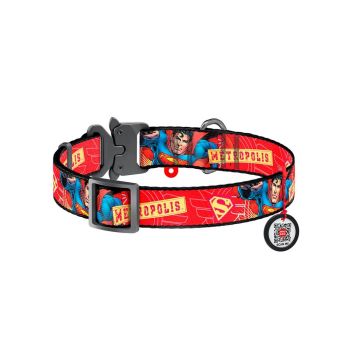 Wau Dog Superman Metal Fastex Buckle - Extra Small 23cm