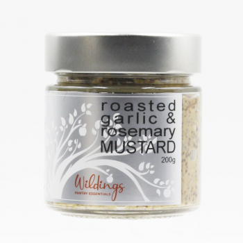 WILDINGS Roasted Garlic & Rosemary Mustard 160g
