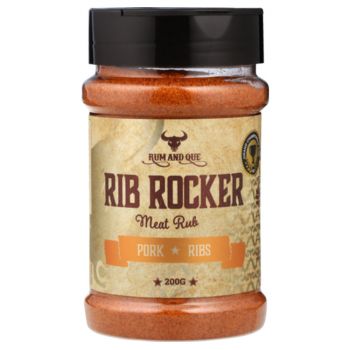 RUM & QUE Rib Rocker Pork Rib BBQ Rub