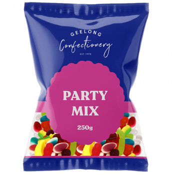 GEELONG CONFECTIONERY Party Mix 250g