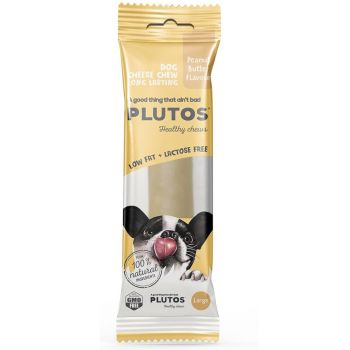 PLUTOS Cheese & Peanut Butter Dog Treat Large