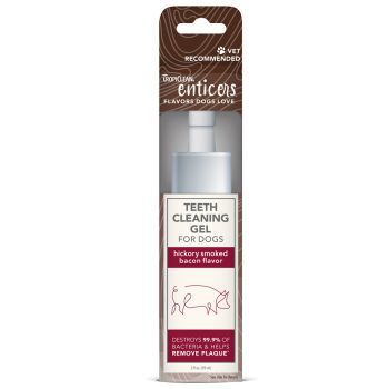 TROPICLEAN Enticers Dog Teeth Cleaning Smoked Bacon 59ml