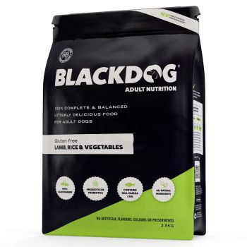 BLACKDOG Adult Lamb & Rice 2.5kg