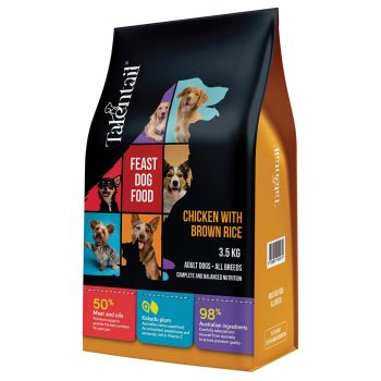 TALENTAIL Dry Dog Food Chicken with Brown Rice 3.5kg