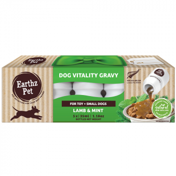 EARTHZ PET Vitality Gravy Lamb & Mint for Small Dogs - 5 Pack