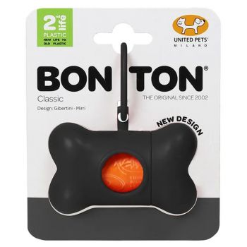 UNITED PET Bon Ton Classic 2nd Life Waste Bag Holder - Black