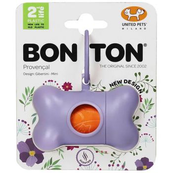 UNITED PET Bon Ton Provencal 2nd Life Waste Bag Holder - Lilac