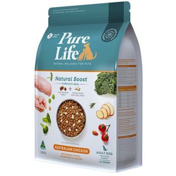 PURE LIFE Dry Dog Food Chicken 1.8kg